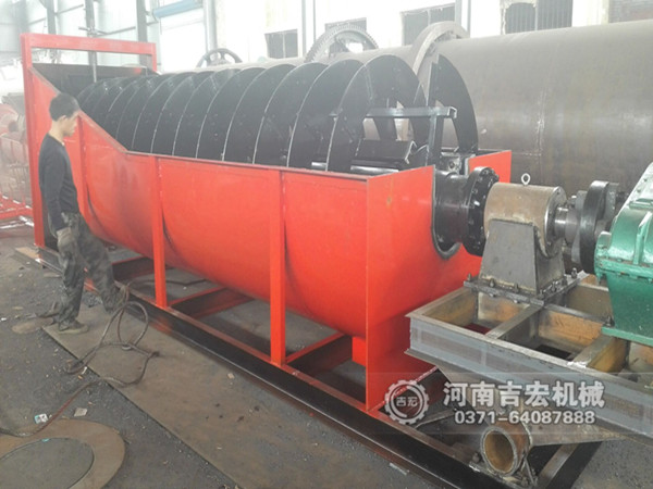 螺旋洗石機(jī)、移動(dòng)輸送機(jī)發(fā)往東北
